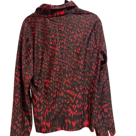 Stylish Red and Black Women's Jacket - Picture 7 of 7